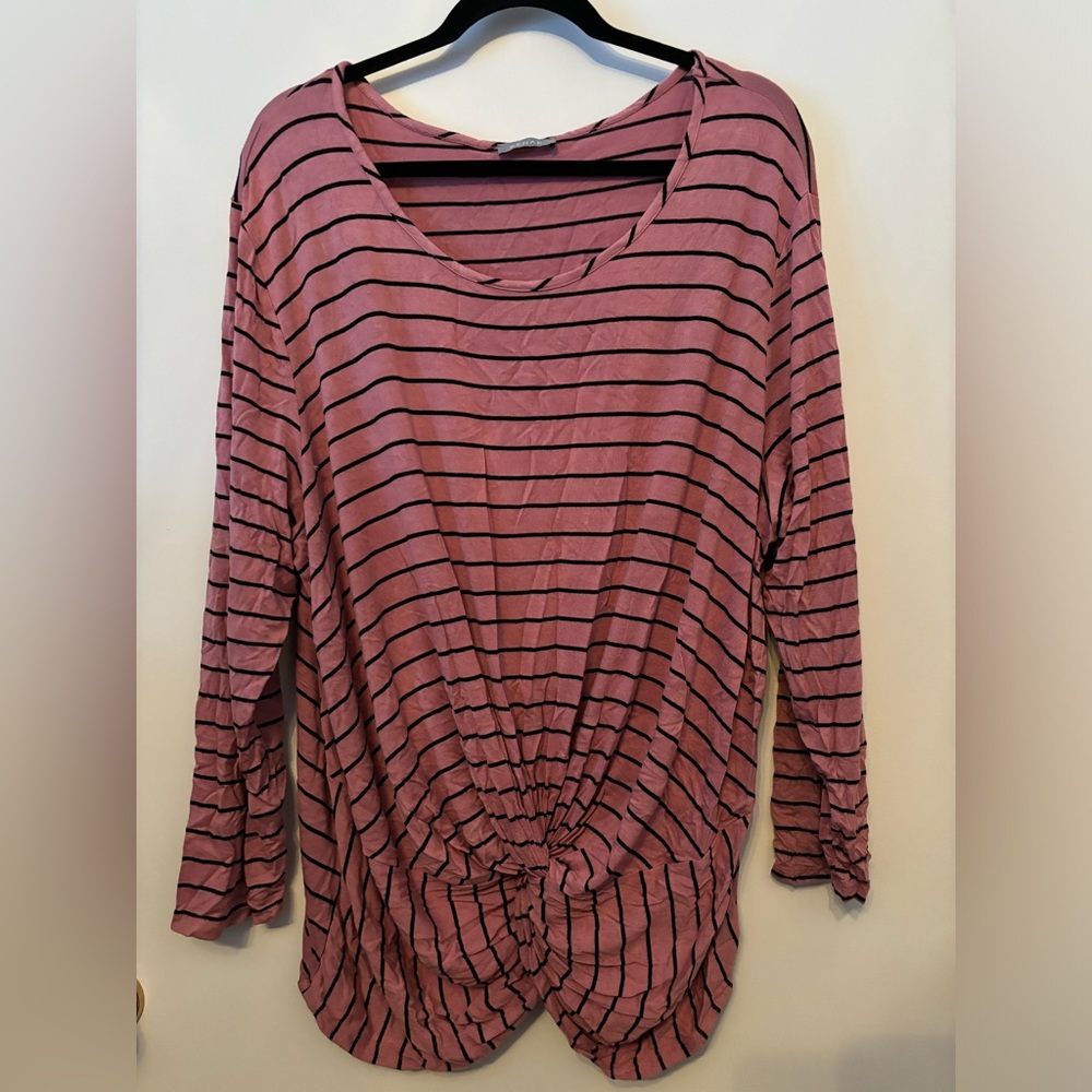 Twisted Stripe Top